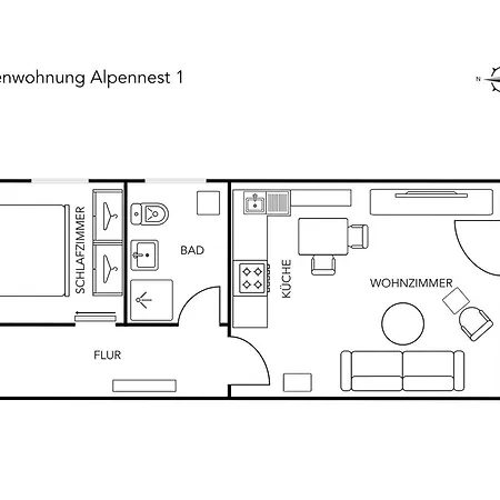 Apartment Alpentraum - Alpennest 1 Und Alpennest 2 Oberstdorf